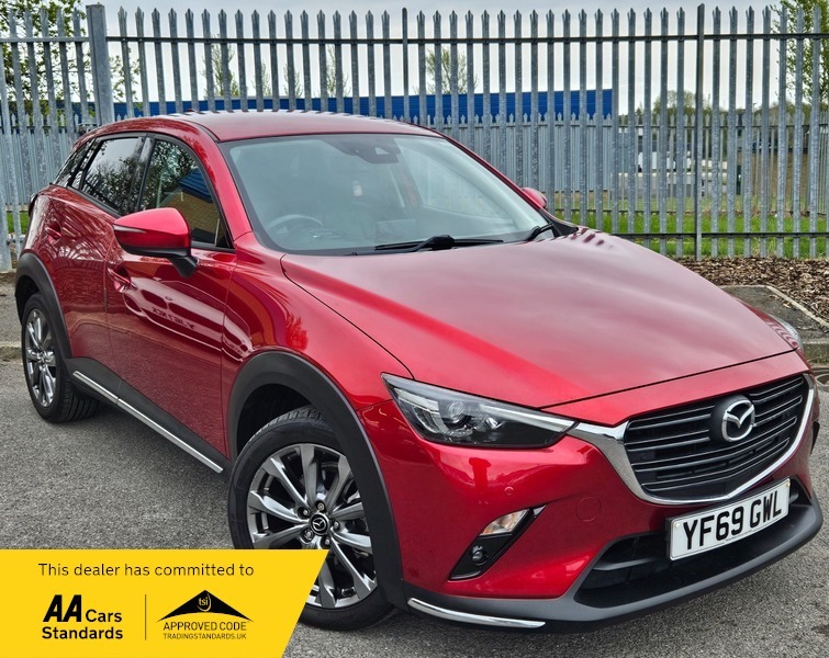 Mazda CX-3 2.0 Skyactiv-g Sport Nav Red