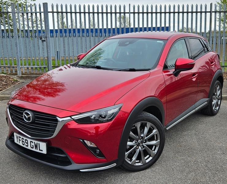 Mazda CX-3 2.0 Skyactiv-g Sport Nav YF69GWL Red #3
