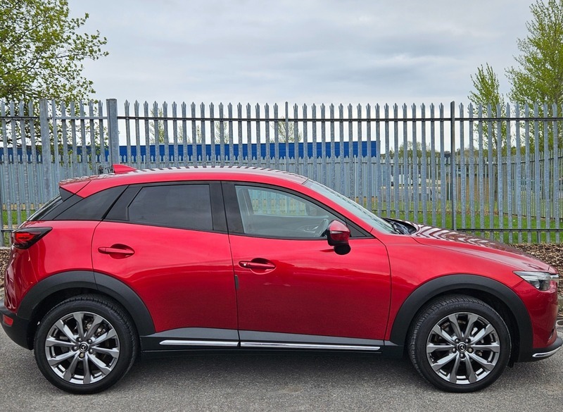 Mazda CX-3 2.0 Skyactiv-g Sport Nav YF69GWL Red #2