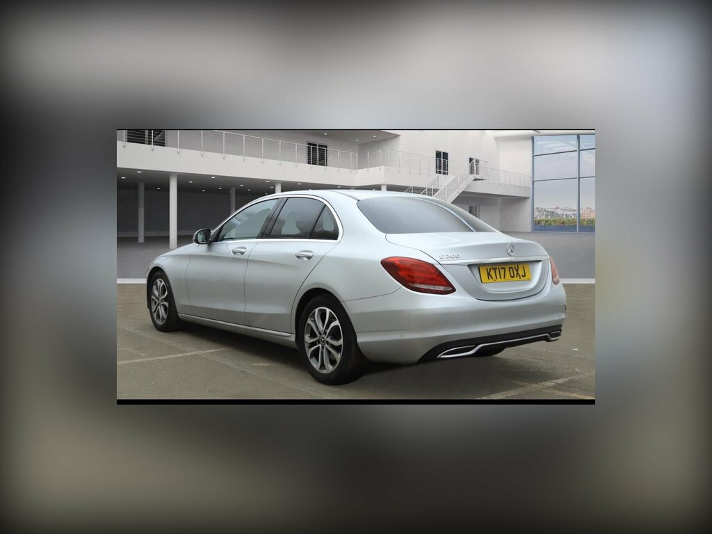 Mercedes-Benz C Class 2.0 C200 Sport G-tronic Euro 6 Ss KT17OXJ Silver #3