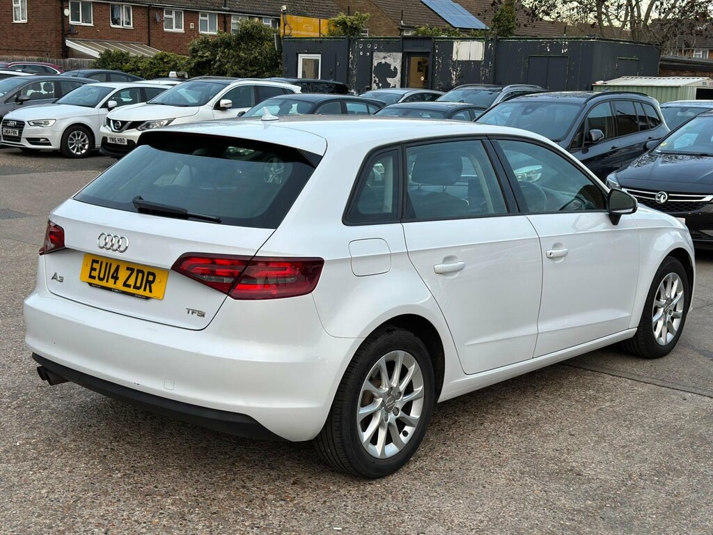 Audi A3 1.4 Tfsi Se Sportback S Tronic Euro 5 Ss EU14ZDR White #6