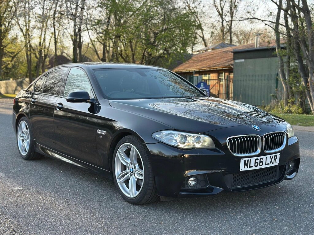 BMW 5 Series 2.0 520D M Sport Euro 6 Ss ML66LXR Black #5