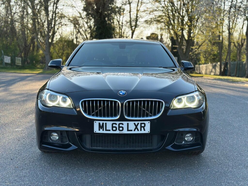 BMW 5 Series 2.0 520D M Sport Euro 6 Ss ML66LXR Black #3