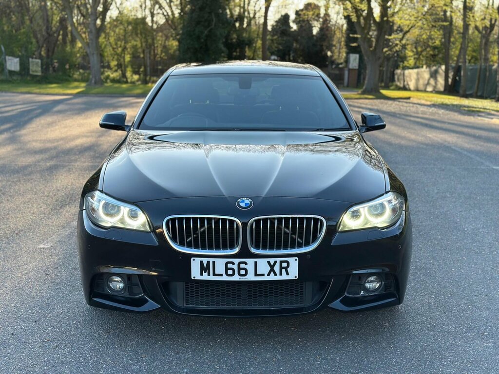BMW 5 Series 2.0 520D M Sport Euro 6 Ss ML66LXR Black #4