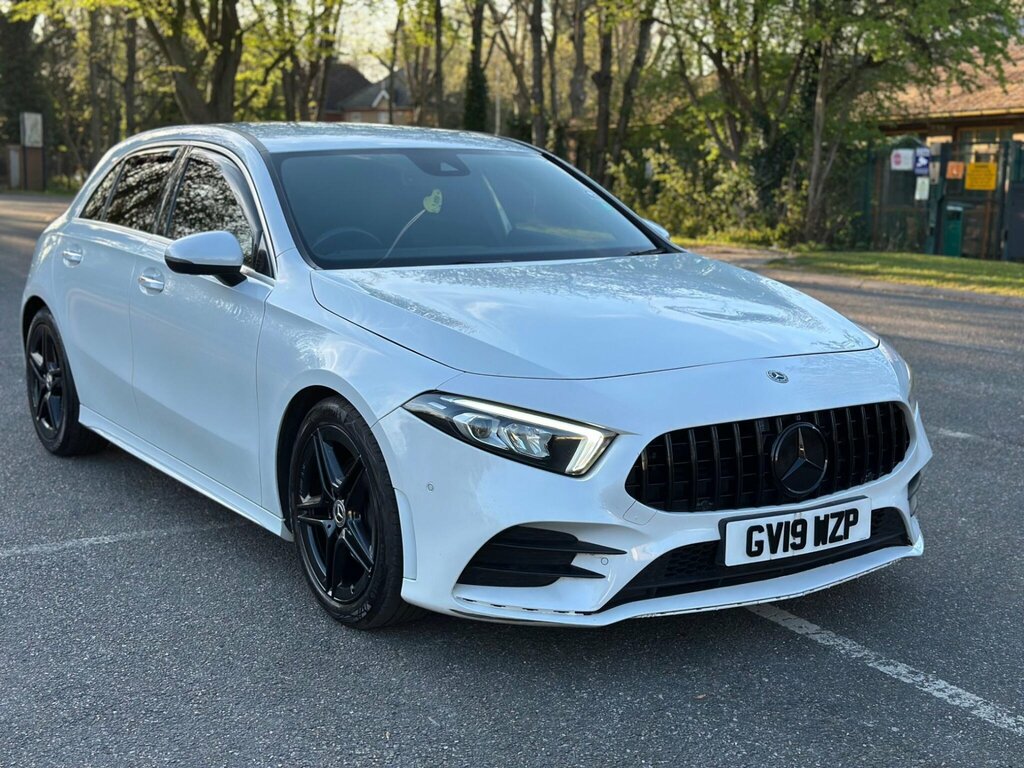 Mercedes-Benz A Class 1.3 A200 Amg Line Premium 7G-dct Euro 6 Ss GV19WZP White #6