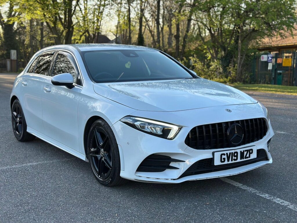 Mercedes-Benz A Class 1.3 A200 Amg Line Premium 7G-dct Euro 6 Ss GV19WZP White #5