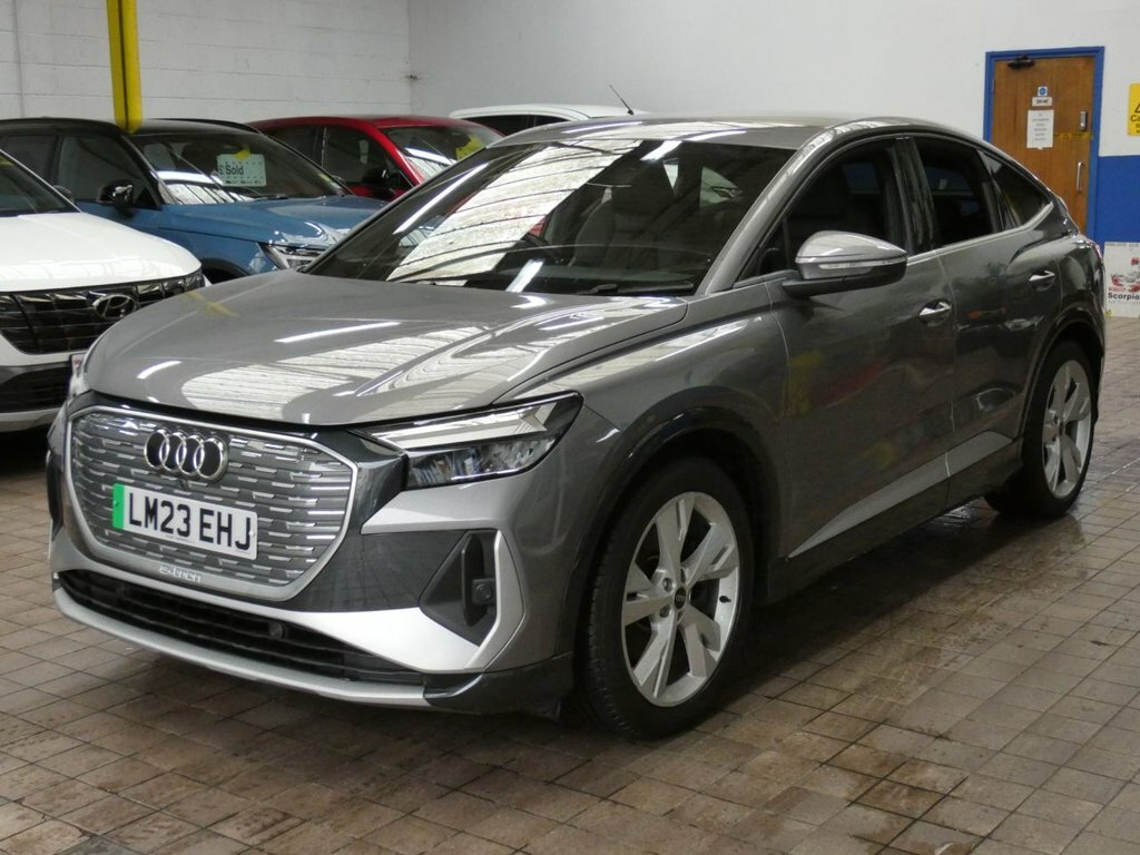 Audi Q4 E Tron Suv LM23EHJ Grey #3