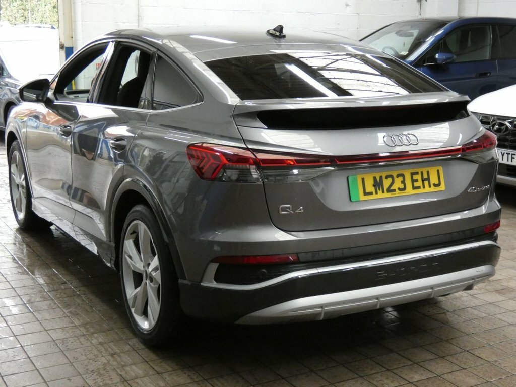 Audi Q4 E Tron Suv LM23EHJ Grey #4