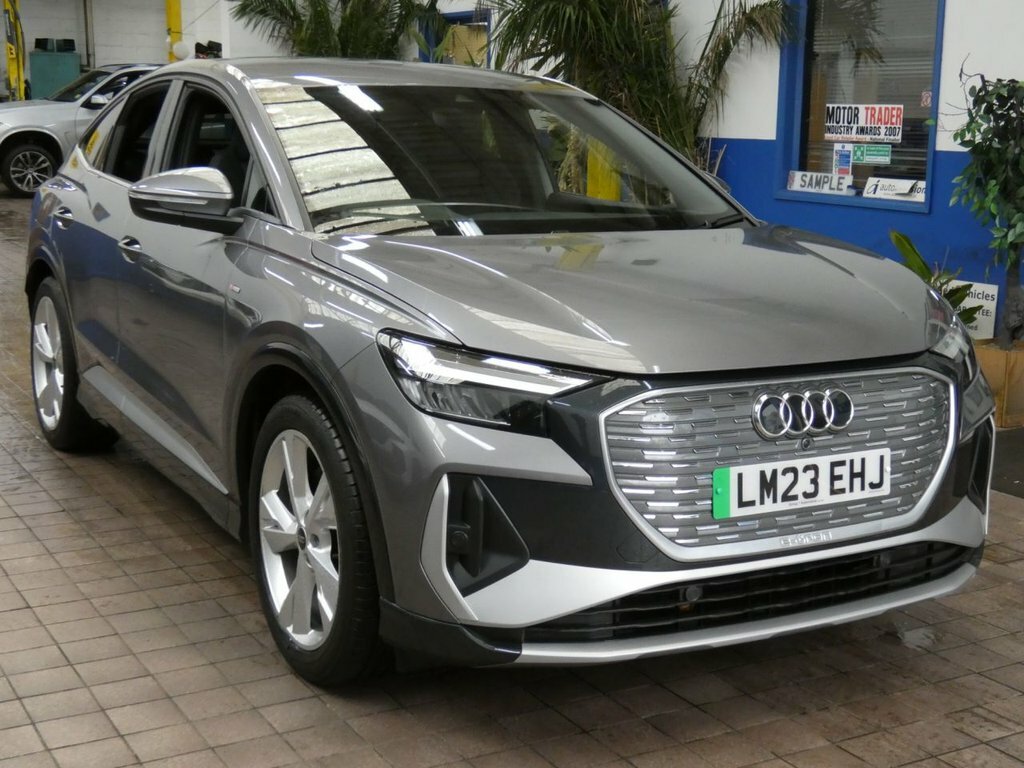 Audi Q4 E Tron Suv LM23EHJ Grey #5