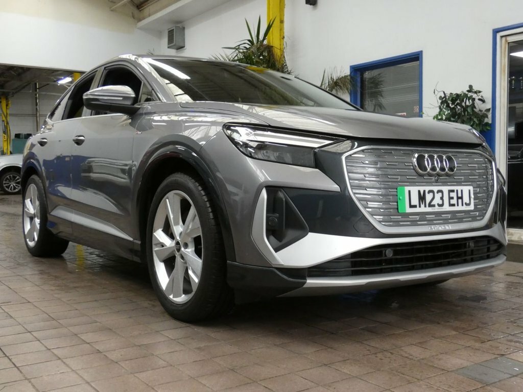 Audi Q4 E Tron Suv LM23EHJ Grey #6