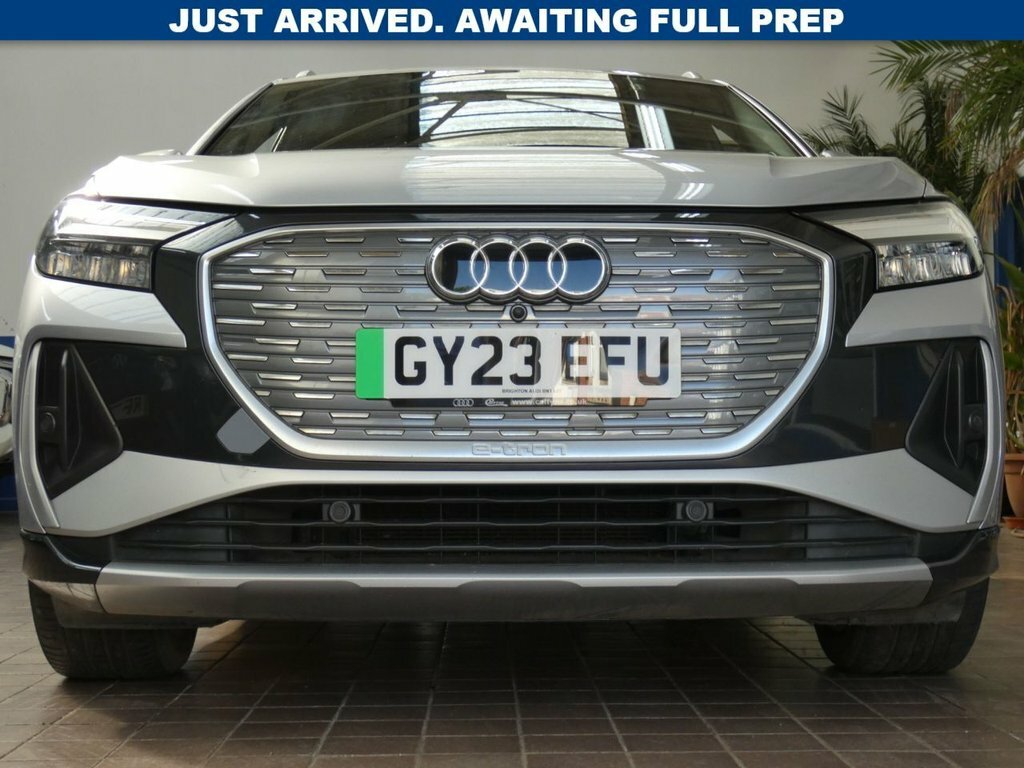 Audi Q4 E Tron Suv GY23EFU Silver #2