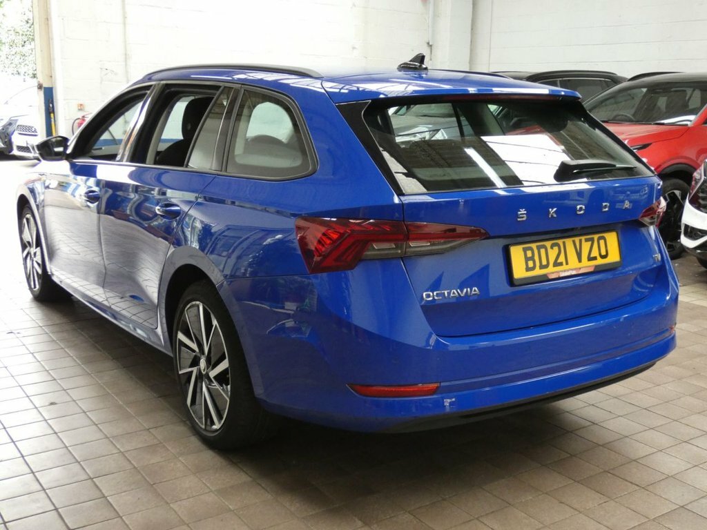 Skoda Octavia 1.4L Se Technology Blue #4