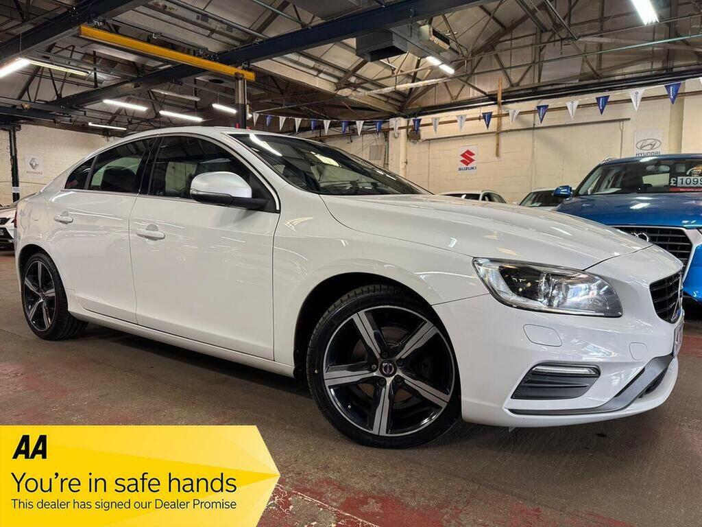 Volvo S60 2.0 D4 R-design Lux Nav Euro 6 Ss White
