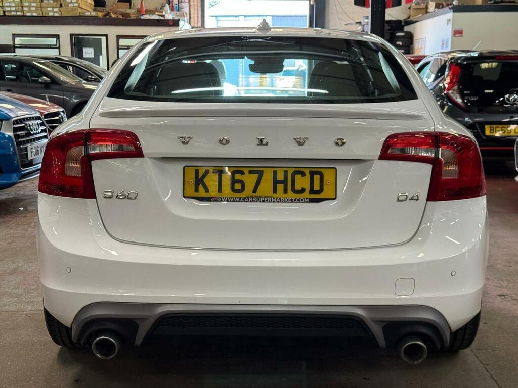 Volvo S60 2.0 D4 R-design Lux Nav Euro 6 Ss White #5
