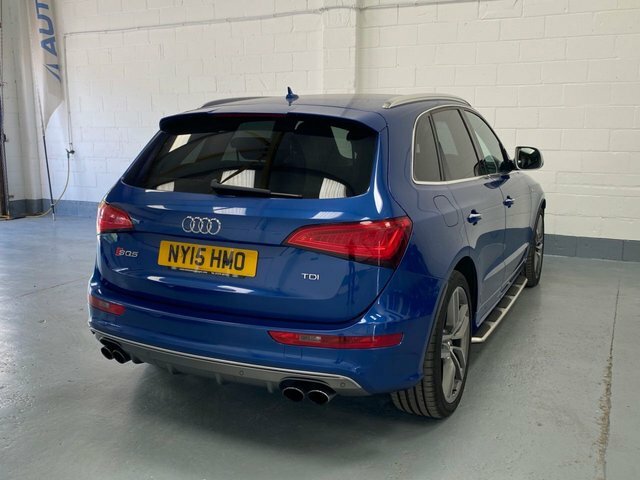 Audi Q5 2015 3.0 Sq5 Tdi Quattro 309 Bhp Blue #6