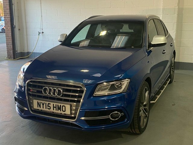 Audi Q5 2015 3.0 Sq5 Tdi Quattro 309 Bhp Blue #3