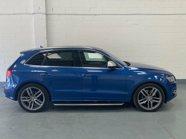 Audi Q5 2015 3.0 Sq5 Tdi Quattro 309 Bhp Blue #4