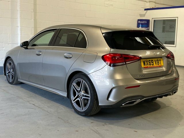 Mercedes-Benz A Class 2019 2.0 A200d Amg Line Hatchback 8G-dc WX69VBT Silver #3