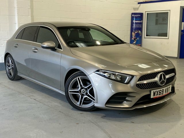 Mercedes-Benz A Class 2019 2.0 A200d Amg Line Hatchback 8G-dc Silver