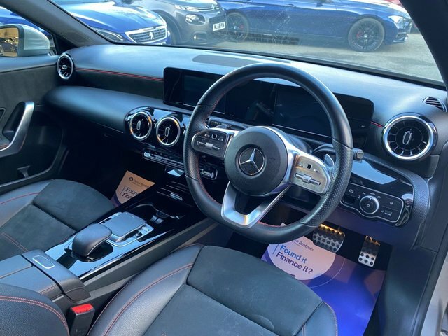 Mercedes-Benz A Class 2019 2.0 A200d Amg Line Hatchback 8G-dc WX69VBT Silver #2