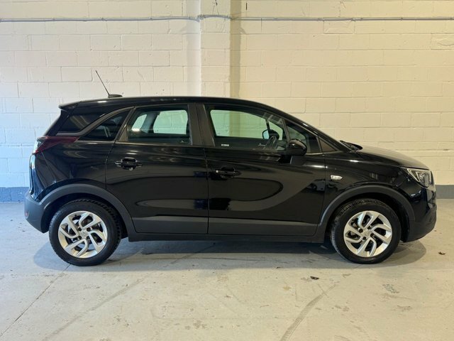 Vauxhall Crossland X 2018 1.6 Turbo D Ecotec Se Nav Suv Manu FH67YSS Black #6
