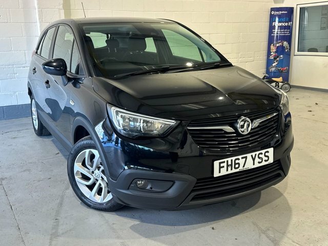 Vauxhall Crossland X 2018 1.6 Turbo D Ecotec Se Nav Suv Manu Black