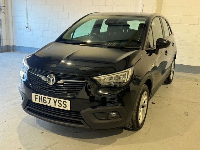 Vauxhall Crossland X 2018 1.6 Turbo D Ecotec Se Nav Suv Manu FH67YSS Black #5