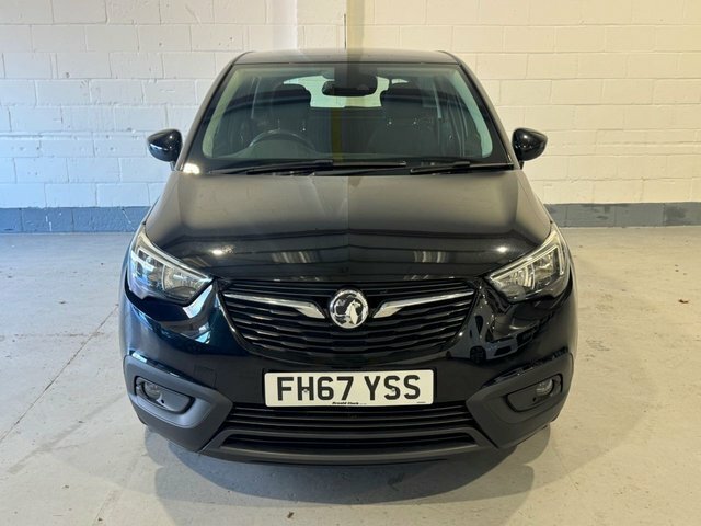Vauxhall Crossland X 2018 1.6 Turbo D Ecotec Se Nav Suv Manu FH67YSS Black #4