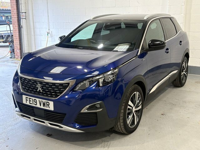 Peugeot 3008 2019 1.5 Bluehdi Gt Line Suv Eur FE19VWR Blue #5