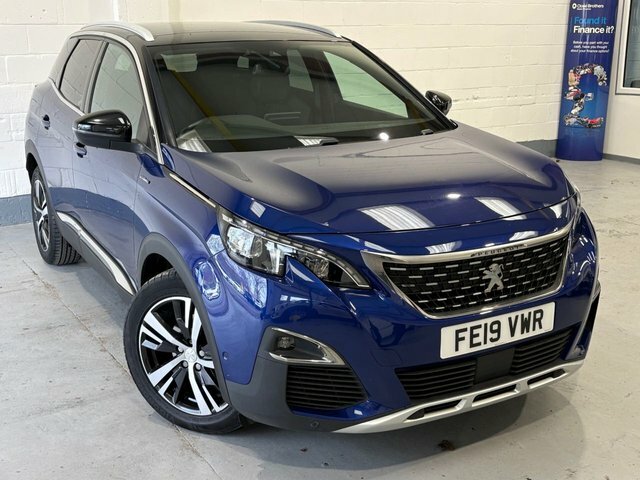 Peugeot 3008 2019 1.5 Bluehdi Gt Line Suv Eur Blue
