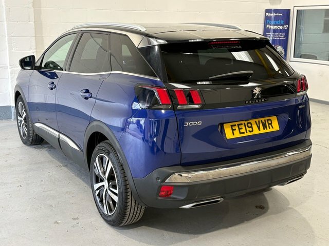 Peugeot 3008 2019 1.5 Bluehdi Gt Line Suv Eur FE19VWR Blue #3