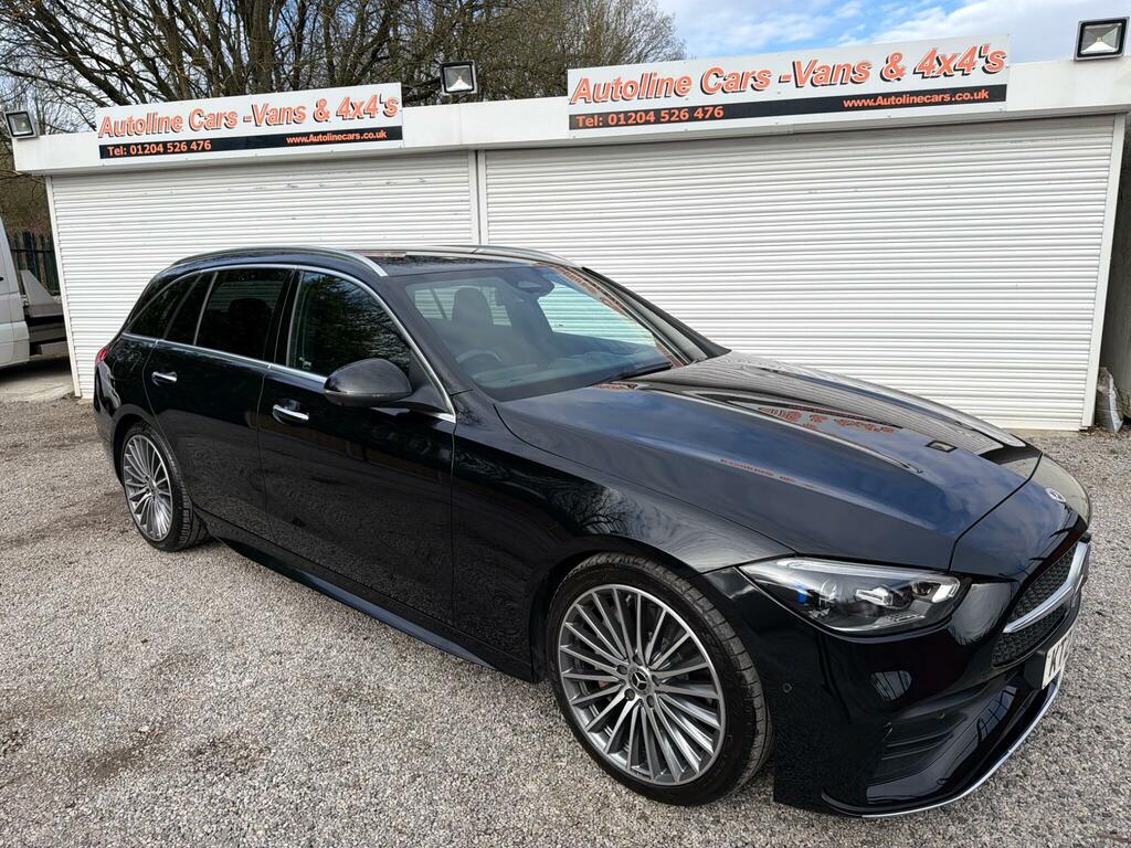 Mercedes-Benz C Class 1.5 C200h Mhev Amg Line Premium G-tronic Euro 6 Black