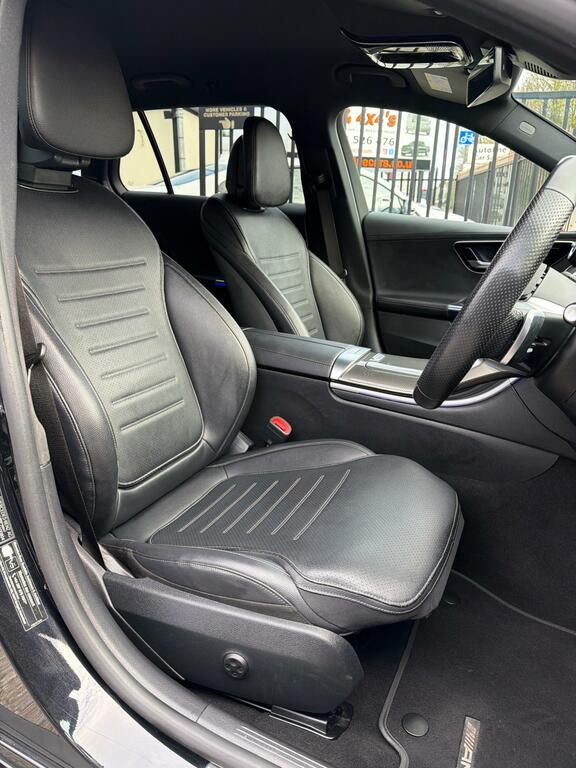 Mercedes-Benz C Class 1.5 C200h Mhev Amg Line Premium G-tronic Euro 6 KT23HKP Black #6