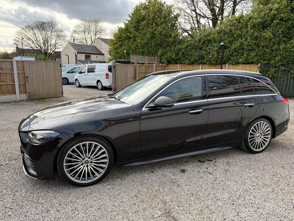 Mercedes-Benz C Class 1.5 C200h Mhev Amg Line Premium G-tronic Euro 6 KT23HKP Black #2