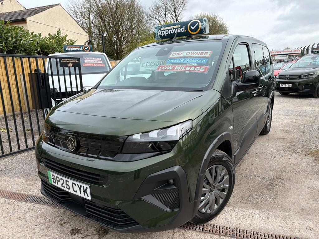 Peugeot e-Rifter 52Kwh Allure Long Mpv 7.4Kw Charger Green #4