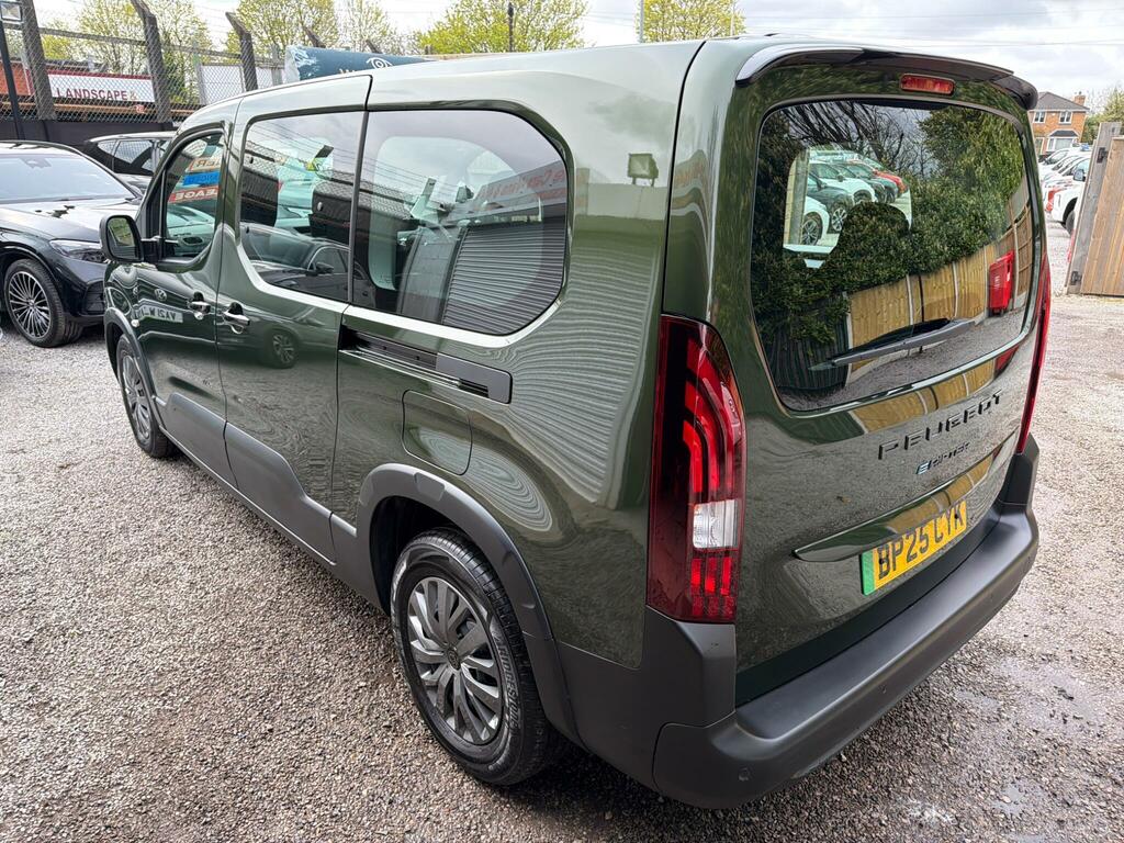 Peugeot e-Rifter 52Kwh Allure Long Mpv 7.4Kw Charger Green #3