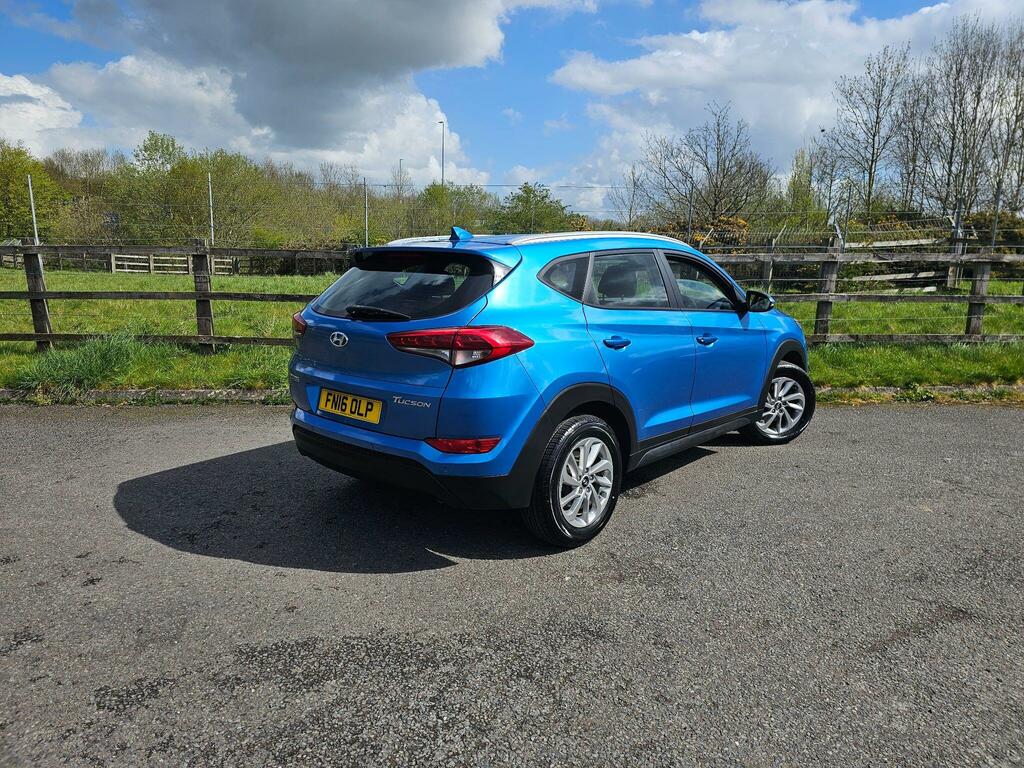Hyundai Tucson 1.7 Crdi Blue Drive Se Euro 6 Ss FN16OLP Blue #5