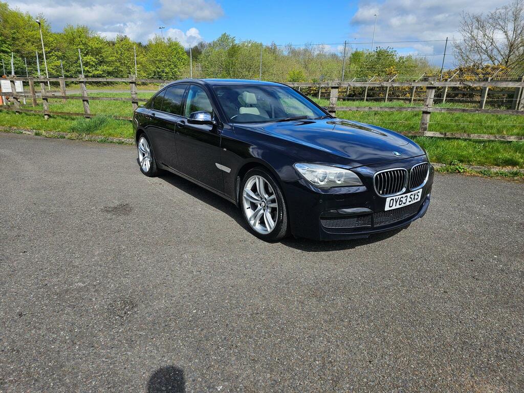 BMW 7 Series 3.0 730D M Sport Euro 5 Ss OY63SXS Black #3