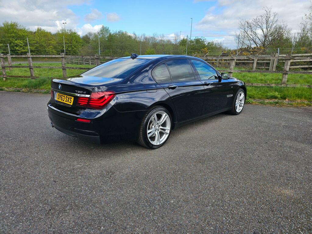 BMW 7 Series 3.0 730D M Sport Euro 5 Ss OY63SXS Black #5