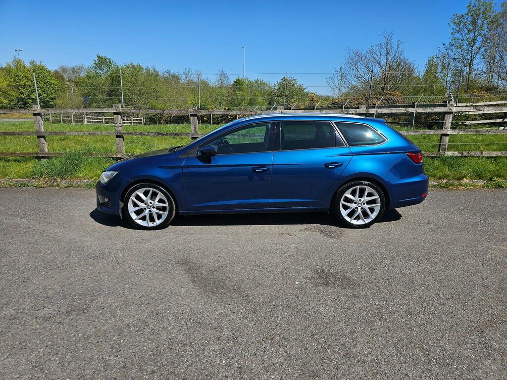 Seat Leon 2.0 Tdi Fr Sport Tourer Euro 6 Ss VN65VGX Blue #6