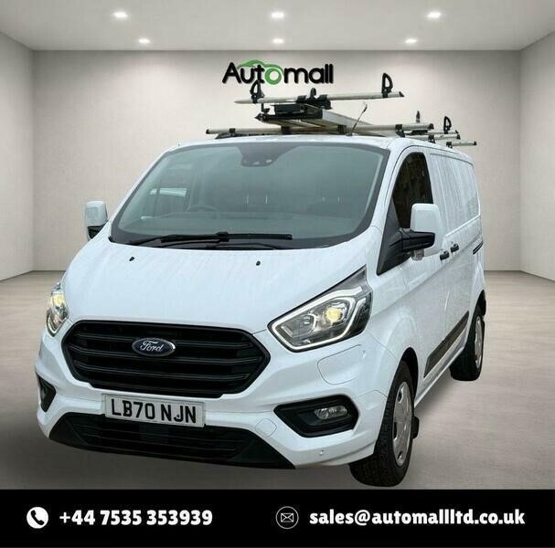 Ford Transit Custom 1.0 340 Ecoboost 13.6Kwh Trend L1 H1 Euro 6 5 LB70NJN White #6