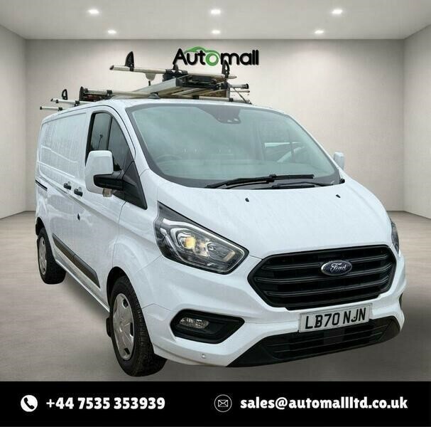 Ford Transit Custom 1.0 340 Ecoboost 13.6Kwh Trend L1 H1 Euro 6 5 White