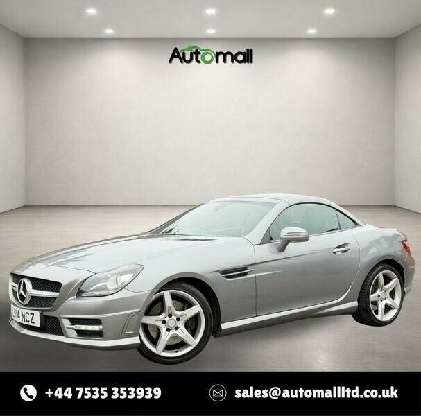 Mercedes-Benz SLK 2.1 Slk250 Cdi Amg Sport G-tronic Euro 5 Ss LR14NCZ Silver #4