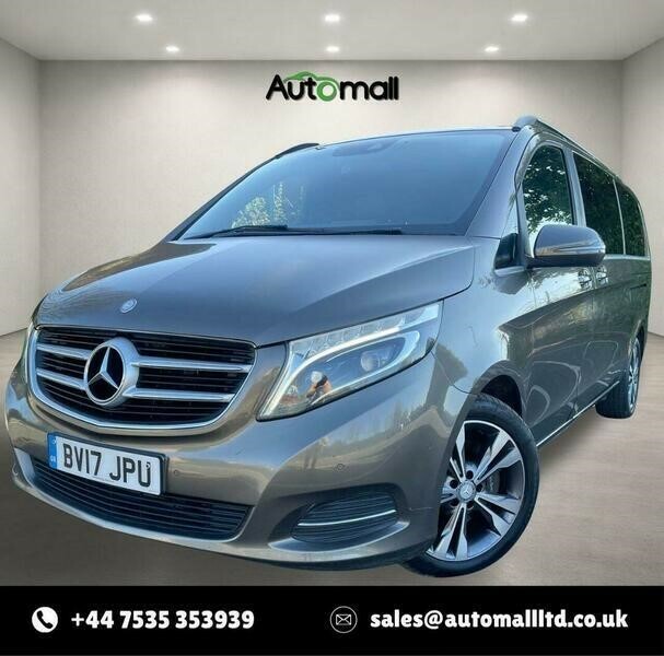 Mercedes-Benz V Class 2.2 Bluetec Sport G-tronic Euro 6 Ss 8 Sea Grey #3