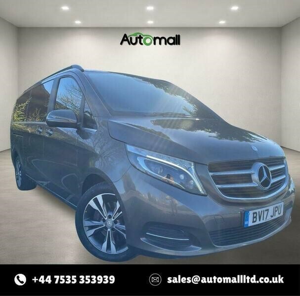 Mercedes-Benz V Class 2.2 Bluetec Sport G-tronic Euro 6 Ss 8 Sea Grey