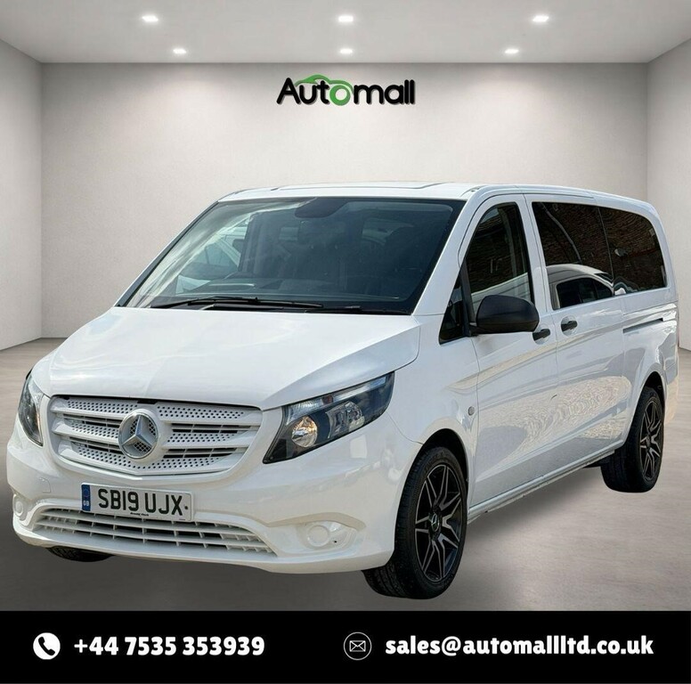 Mercedes-Benz Vito 2.1 114 Cdi Pro Tourer Double Cab G-tro SB19UJX White #3