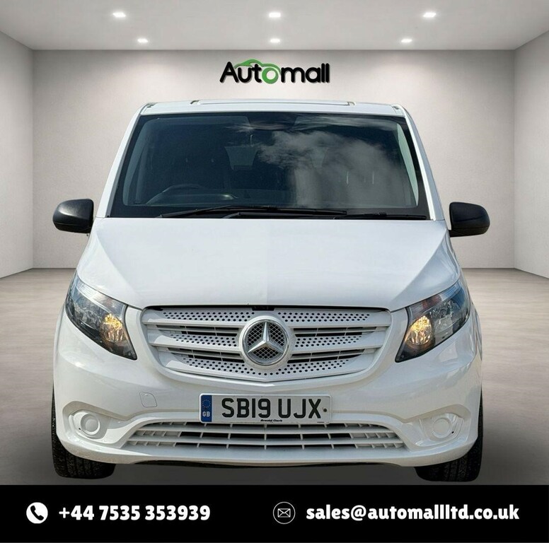 Mercedes-Benz Vito 2.1 114 Cdi Pro Tourer Double Cab G-tro SB19UJX White #2