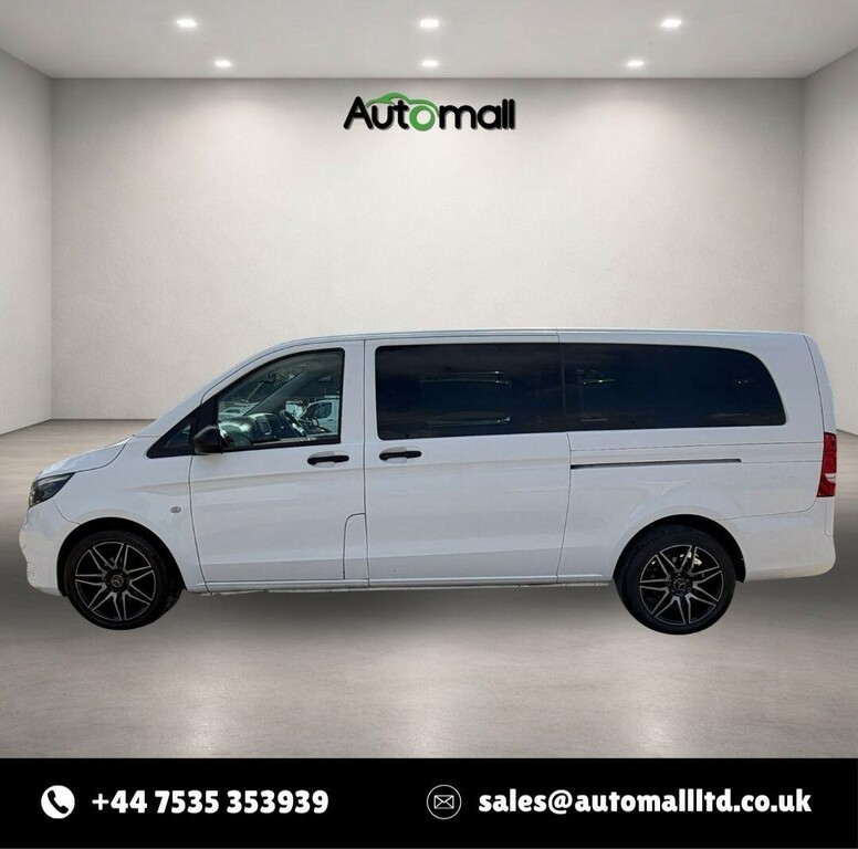 Mercedes-Benz Vito 2.1 114 Cdi Pro Tourer Double Cab G-tro SB19UJX White #4