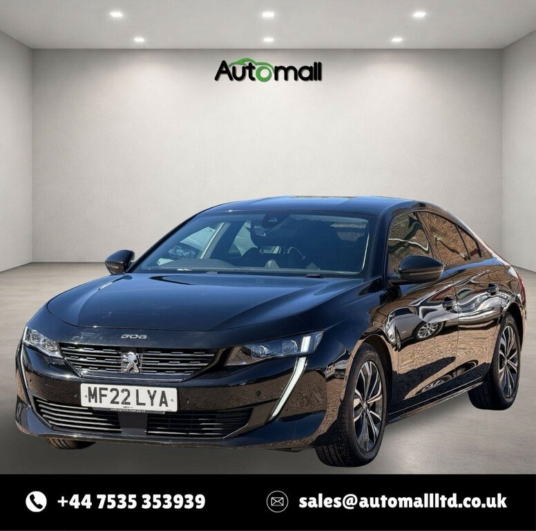 Peugeot 508 1.6 11.8Kwh Allure Premium Fastback E-eat Euro 6 MF22LYA Black #2
