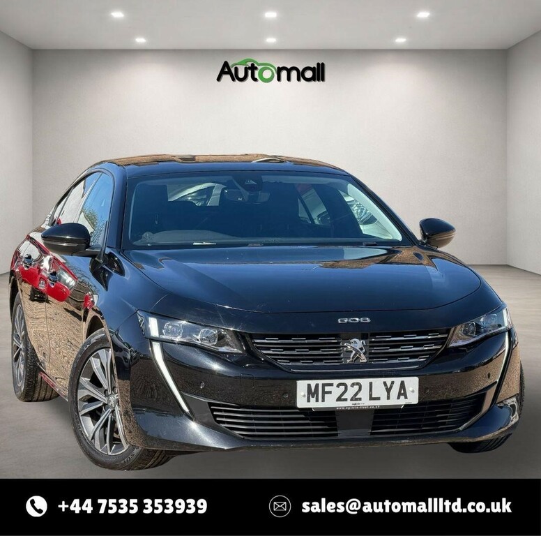 Peugeot 508 1.6 11.8Kwh Allure Premium Fastback E-eat Euro 6 MF22LYA Black #6